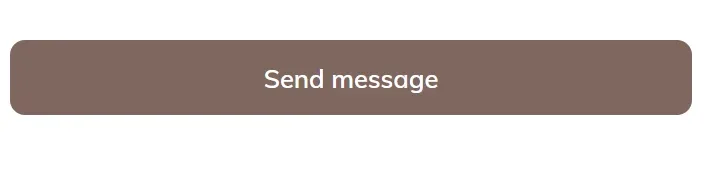 The same contact area with the phone button gone — only the solid brown "Send message" button is left.