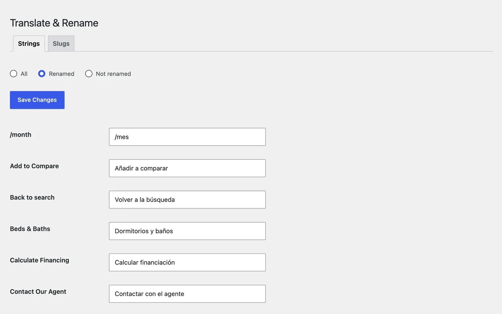 Run your site in your own language